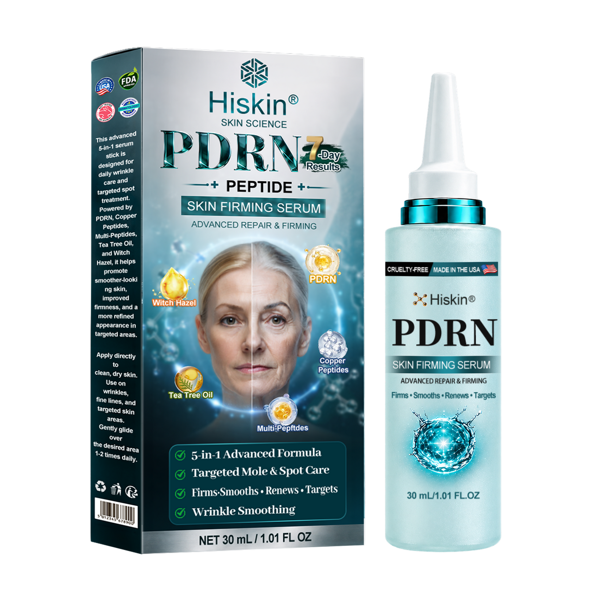𝑯𝒊𝒔𝒌𝒊𝒏® 👨‍⚕️👨‍⚕️ 𝑷𝑫𝑹𝑵 𝑨𝒏𝒕𝒊-𝑨𝒈𝒊𝒏𝒈 & 𝑷𝒓𝒆𝒄𝒊𝒔𝒊𝒐𝒏 𝑫𝒂𝒓𝒌 𝑺𝒑𝒐𝒕 𝑹𝒆𝒎𝒐𝒗𝒂𝒍 𝑺𝒆𝒓𝒖𝒎（𝑯𝒆𝒍𝒑𝒔 𝑺𝒎𝒐𝒐𝒕𝒉 𝑾𝒓𝒊𝒏𝒌𝒍𝒆𝒔, 𝑺𝒖𝒑𝒑𝒐𝒓𝒕 𝑭𝒊𝒓𝒎𝒆𝒓-𝑳𝒐𝒐𝒌𝒊𝒏𝒈 𝑺𝒌𝒊𝒏, 𝒂𝒏𝒅 𝑰𝒎𝒑𝒓𝒐𝒗𝒆 𝑻𝒉𝒆 𝑨𝒑𝒑𝒆𝒂𝒓𝒂𝒏𝒄𝒆 𝑶𝒇 𝑽𝒊𝒔𝒊𝒃𝒍𝒆 𝑺𝒑𝒐𝒕𝒔）